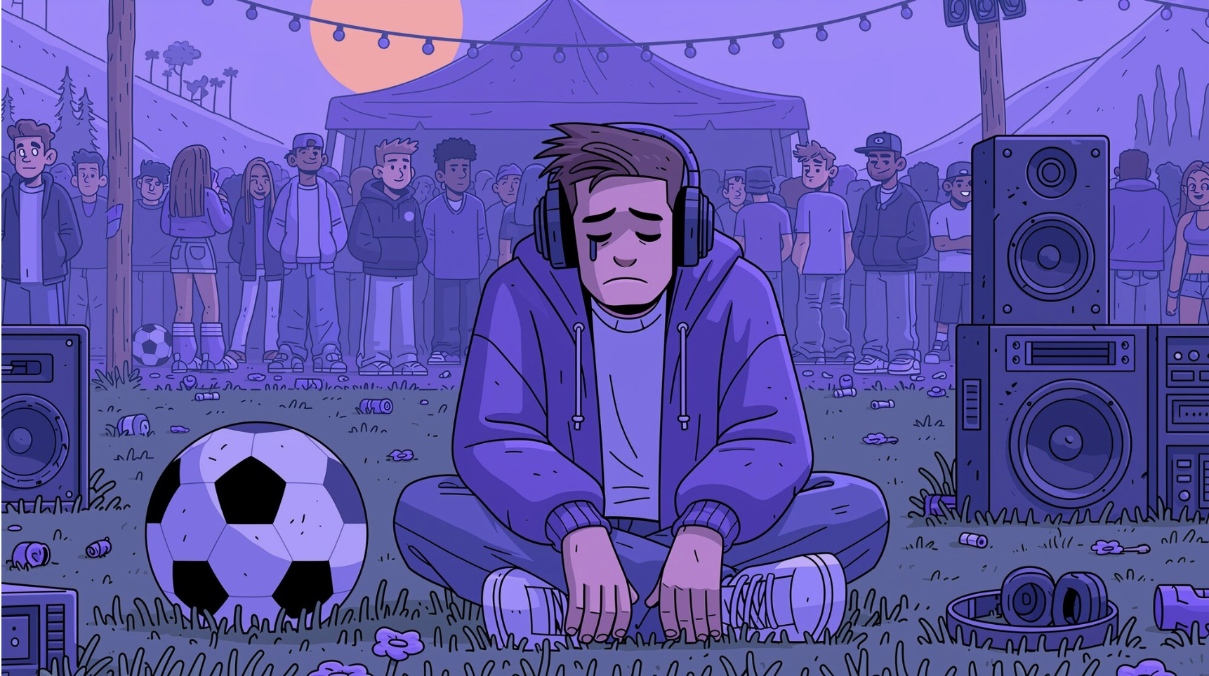 Eat the Rich: Trauma, Raves and Football
